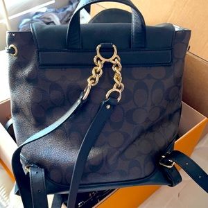 Used coach backpack